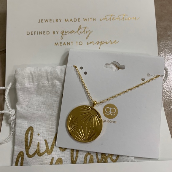 Gorjana Azul Coin Pendant Necklace - Picture 7 of 10